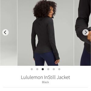 Lululemon InStill Jacket Black NWT size 6
